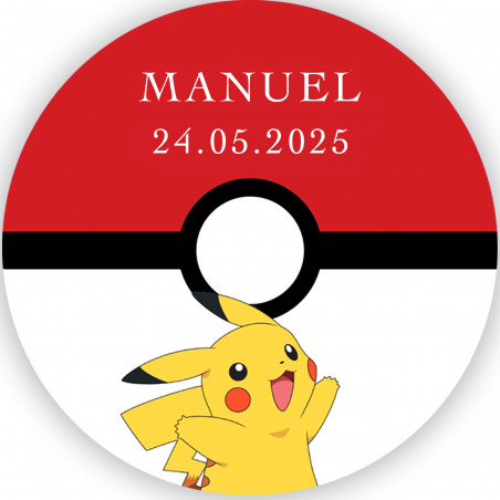 Adesivo pokemon 5cm para personalizar detalhes