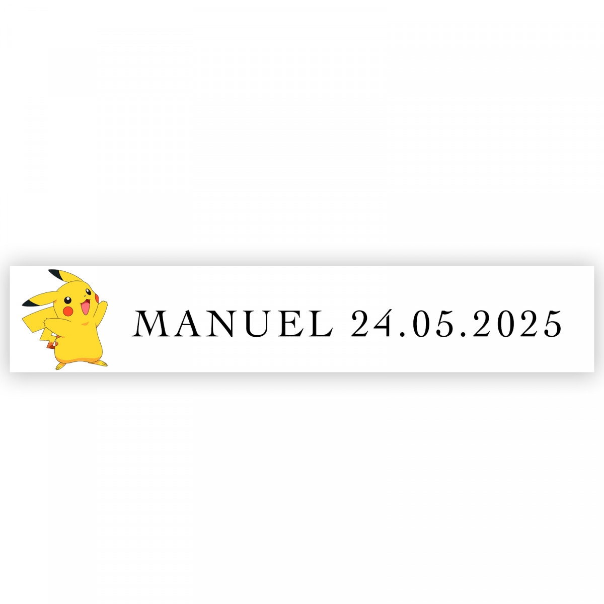 Adesivo pokemon para personalizar detalhes