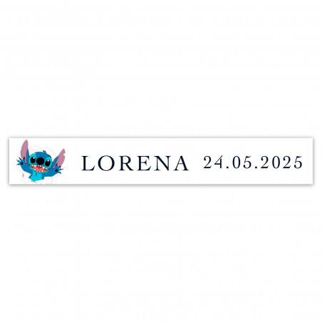 Adesivo stitch para personalizar detalhes