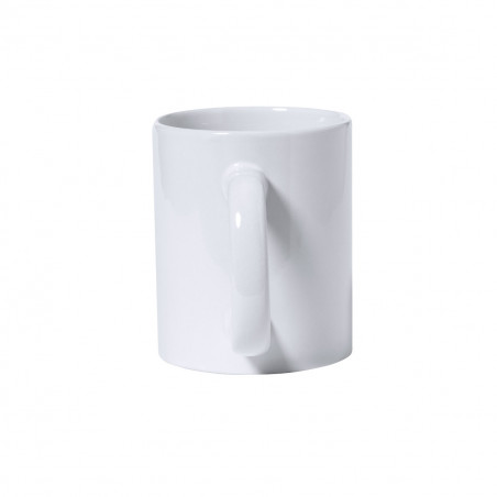 Caneca personalizada com adesivo para lembrancinhas de batizado