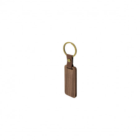 Chaveiro de madeira personalizado em caixa de presente original para convidados de casamentos