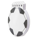 Caderno esportivo de futebol personalizado