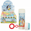 Estuche personalizável com lâminas e lápis de cor com pompero bluey para detalhes de eventos
