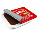 Nocilla mini 15 gr com colher de biscoito em saco transparente para presente de aniversário