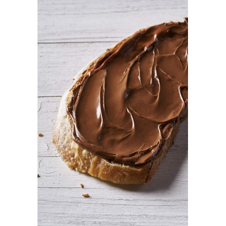 Nocilla mini 15 gr com colher de biscoito em saco transparente para presente de aniversário