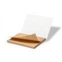 Bloco de notas eco com capas de sementes para plantar em envelope kraft personalizado para detalhes de festas e eventos