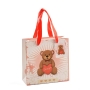 Bolsa pequena de ursinho de pelúcia