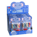 Argila colorida com ferramentas desenho de elefante combinando com mochila infantil e saco de doces