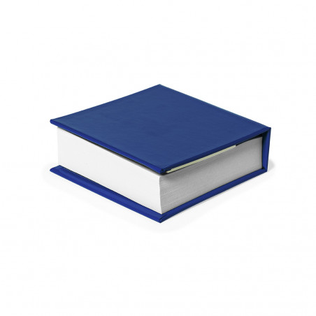 Portanotas capa azul personalizado com adesivo de comunhão menino
