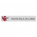 Adesivo personalizado spidey e sua super equipe 5x1cm