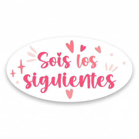 Adesivo ovalado para casamento com a frase são os seguintes 4x2cm