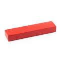 Caneta e roller em estojo vermelho com adesivo personalizável de cars
