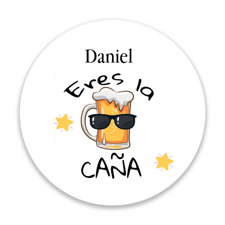 Adesivo personalizado 5cm você é a caña decoração para detalhes de eventos