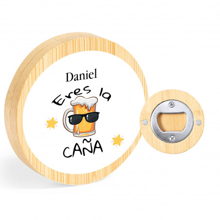 Abridor de garrafas personalizado com ímã um detalhe único para convidados