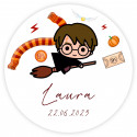 Bidão personalizado harry potter cor amarela 330 ml