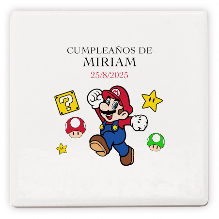 Imã personalizado de cerâmica coleção mario bros