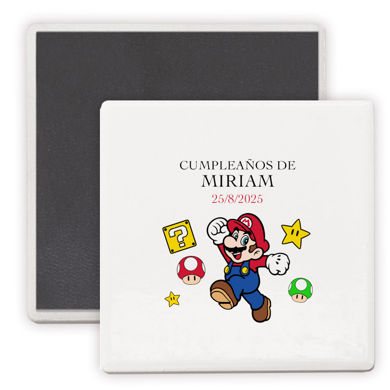 Imã personalizado de cerâmica coleção mario bros