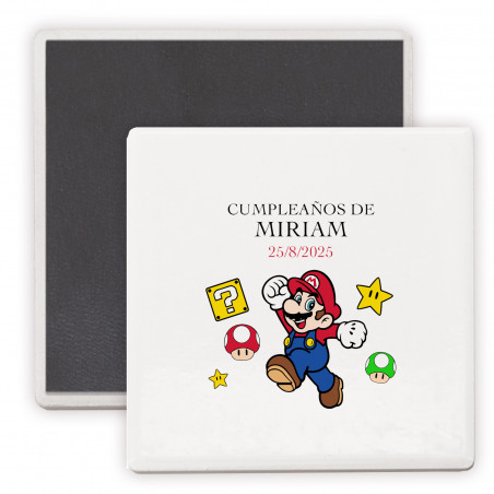 Imã personalizado de cerâmica coleção mario bros