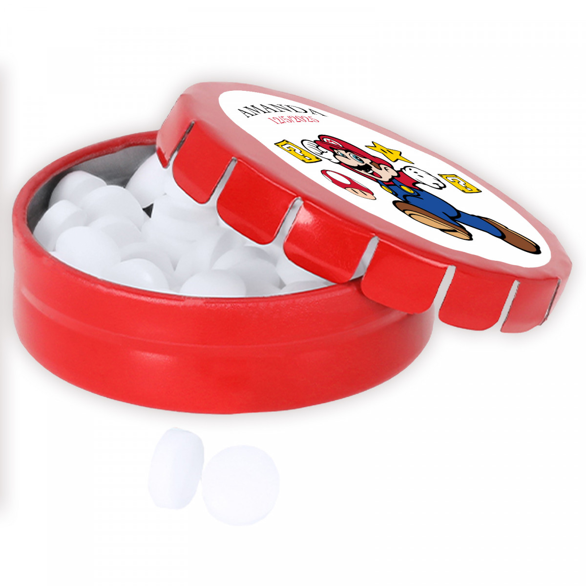 Dispensador de doces personalizado mario bros detalhe original para eventos infantis