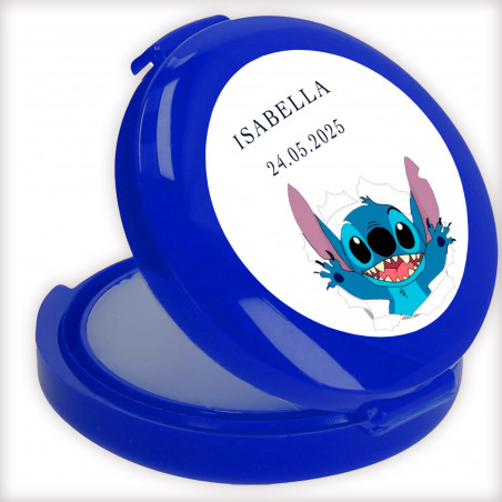 Bálsamo Labial Azul Personalizado Coleção Stitch