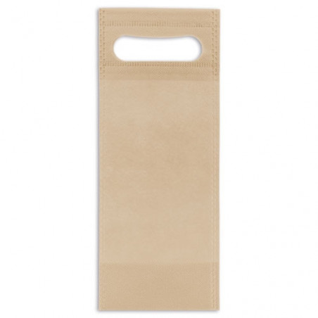 Conjunto de escova de dentes de bambu com ampulheta e bolsa personalizada detalhe para comunhão