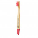 Escova de dentes de bambu personalizada com adesivo de mario bros