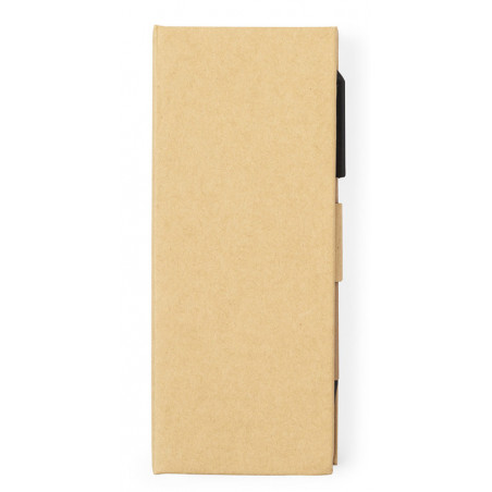 Conjunto de notas adesivas personalizado detalhe ecológico e útil para convidados