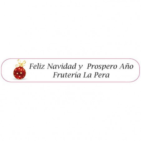 Caneta batom personalizada para o Natal