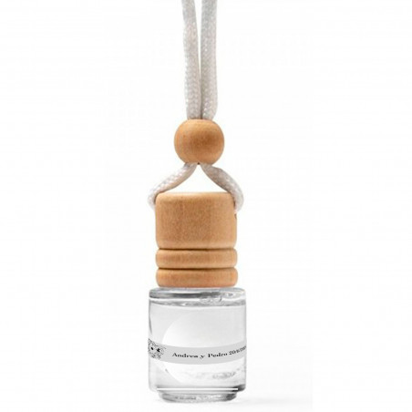 Ambientador personalizável com cordão para pendurar detalhes de festas e eventos
