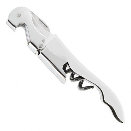 Saca-rolhas branco personalizado para lembranças