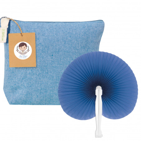 Necessaire personalizado e leque: Um detalhe ideal para mulheres em comunhões