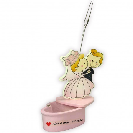 Caixas doces casamento personalizadas