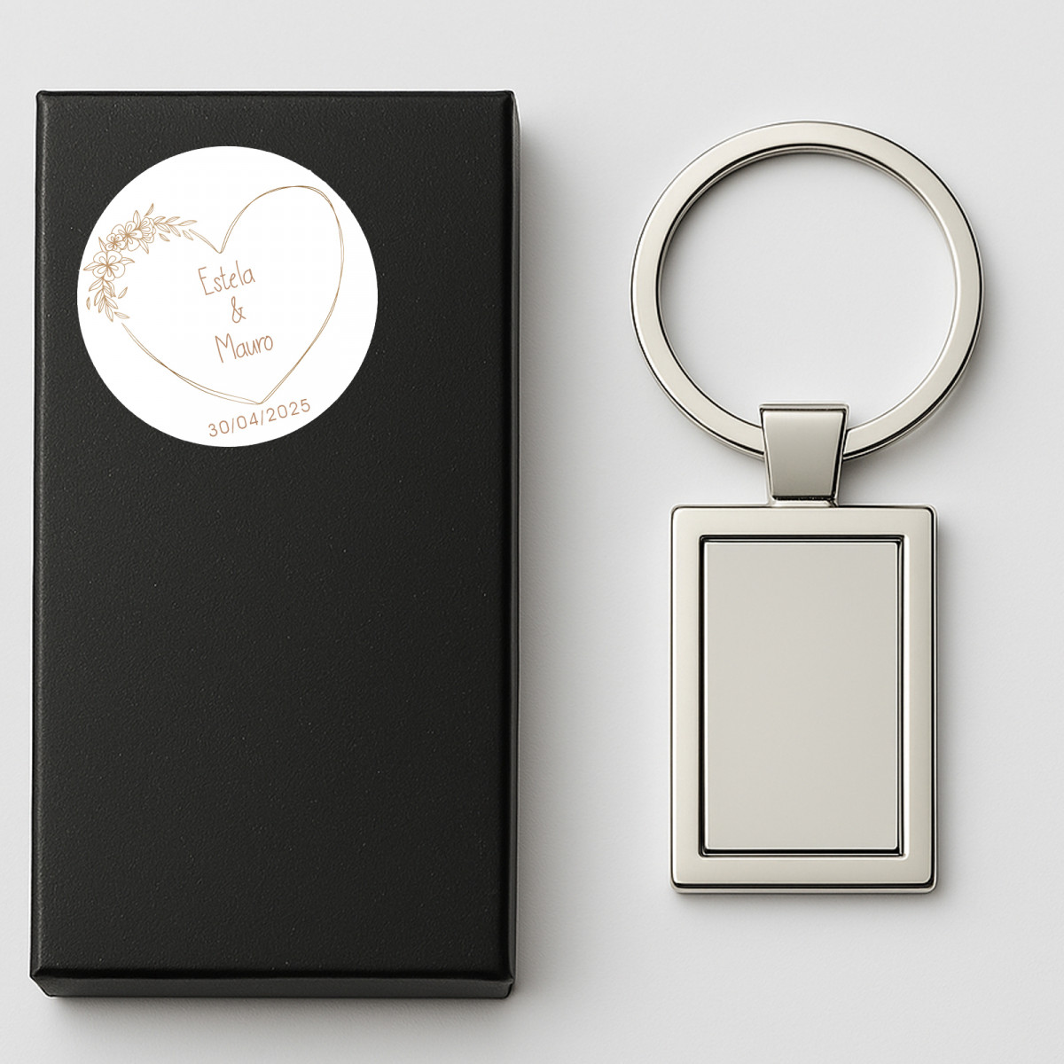 Chaveiros personalizados baratos casamento