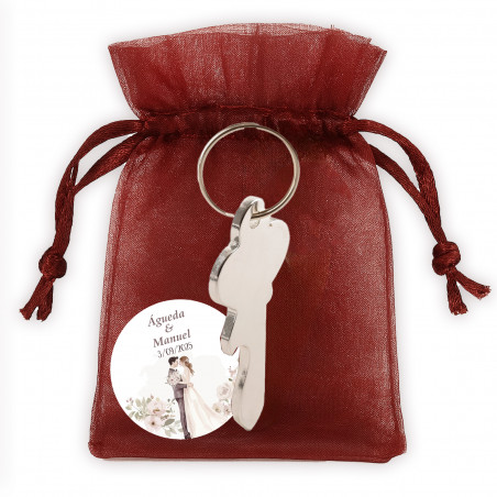 Chaveiro detalhes casamentos outlet personalizado