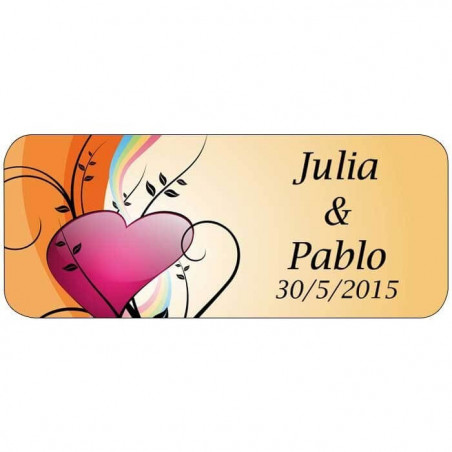 Canetas personalizadas em formato de batom para casamento