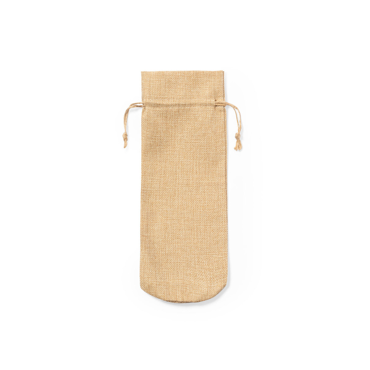Bolsa para garrafas com cordão