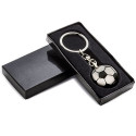 Chaveiro de futebol com acetato e amêndoas personalizadas para meninos