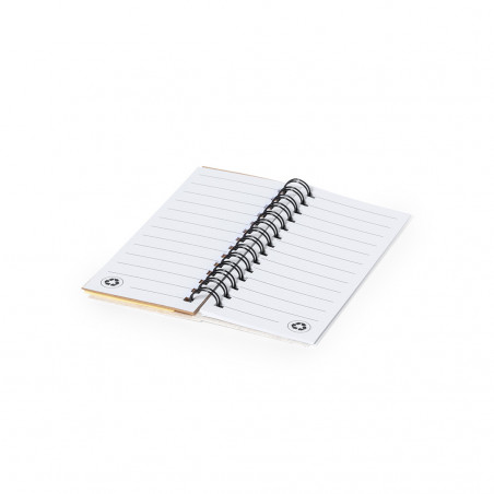 Caneta de formatura com caderno personalizado em bolsa de organza
