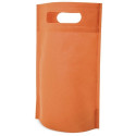 Pizarrinha magnética e marcador com bolsa laranja e adesivo de batizado para presentear