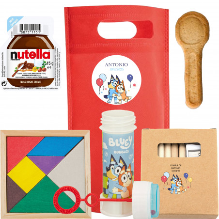 Detalhes para festa de aniversário infantil Bluey