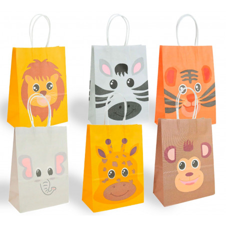 Bolsa de animais 6 modelos grande