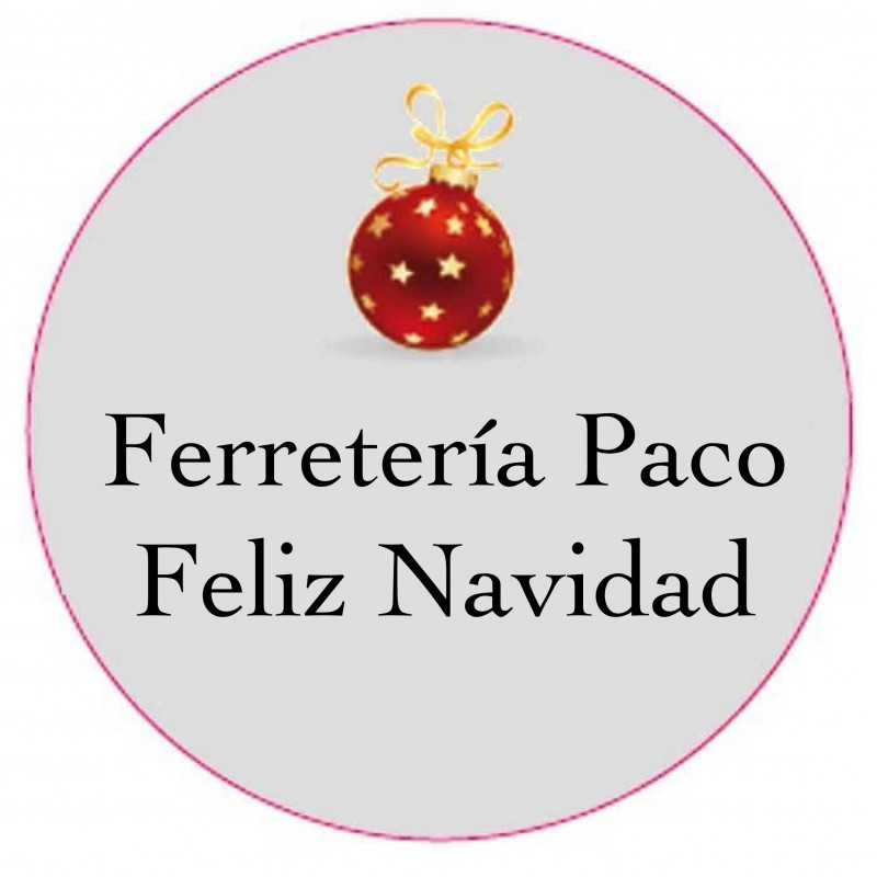 Adesivo Natalino Personalizado 3cm