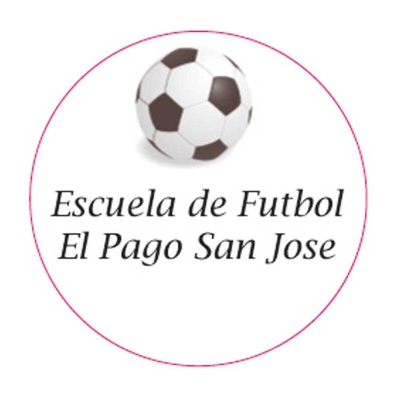 Adesivo de futebol personalizado para convidados 3cm