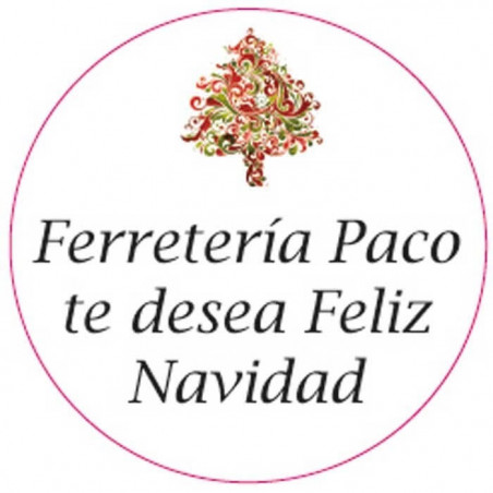 Adesivo personalizado árvore de natal 3cm