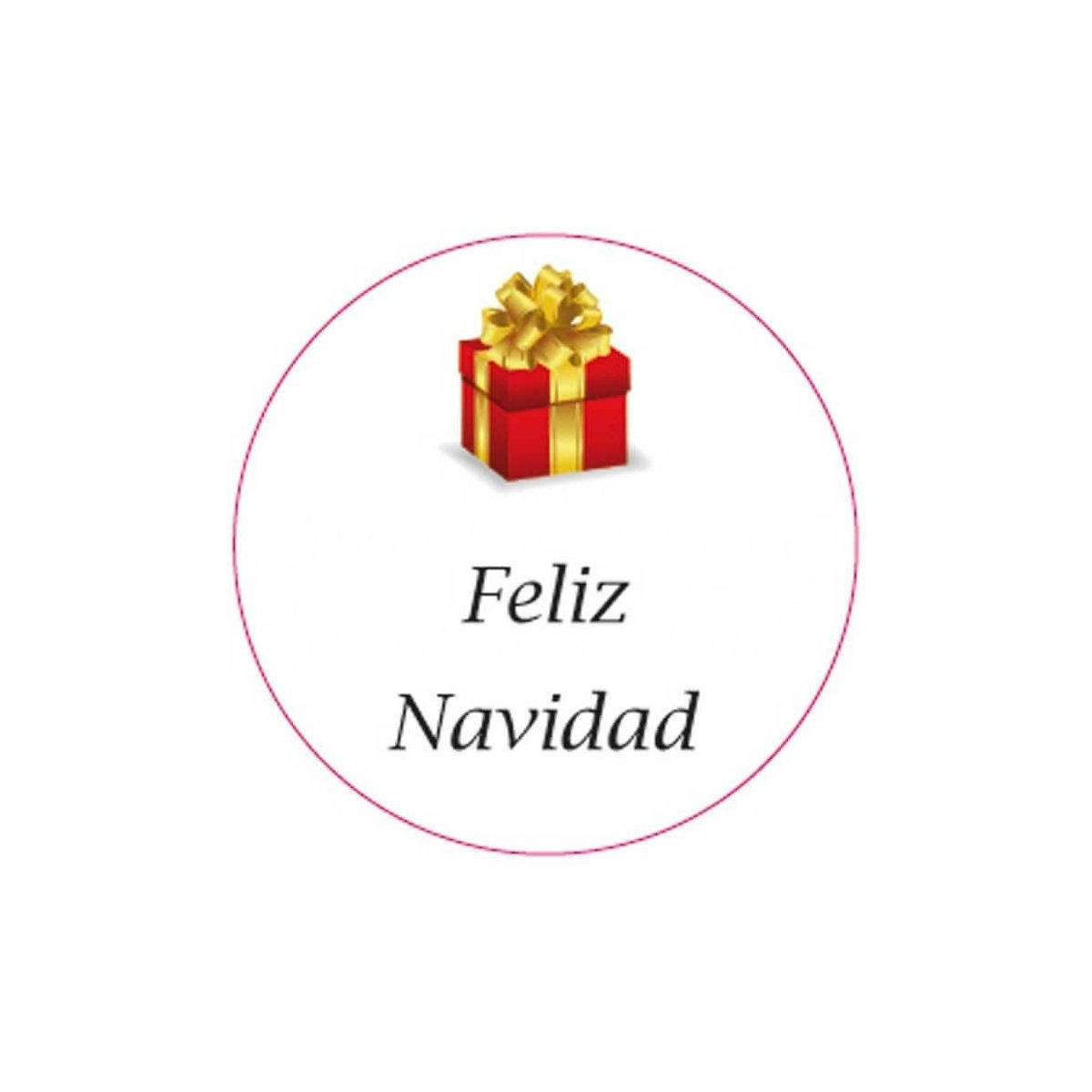 Adesivo 3cm feliz natal para personalizar