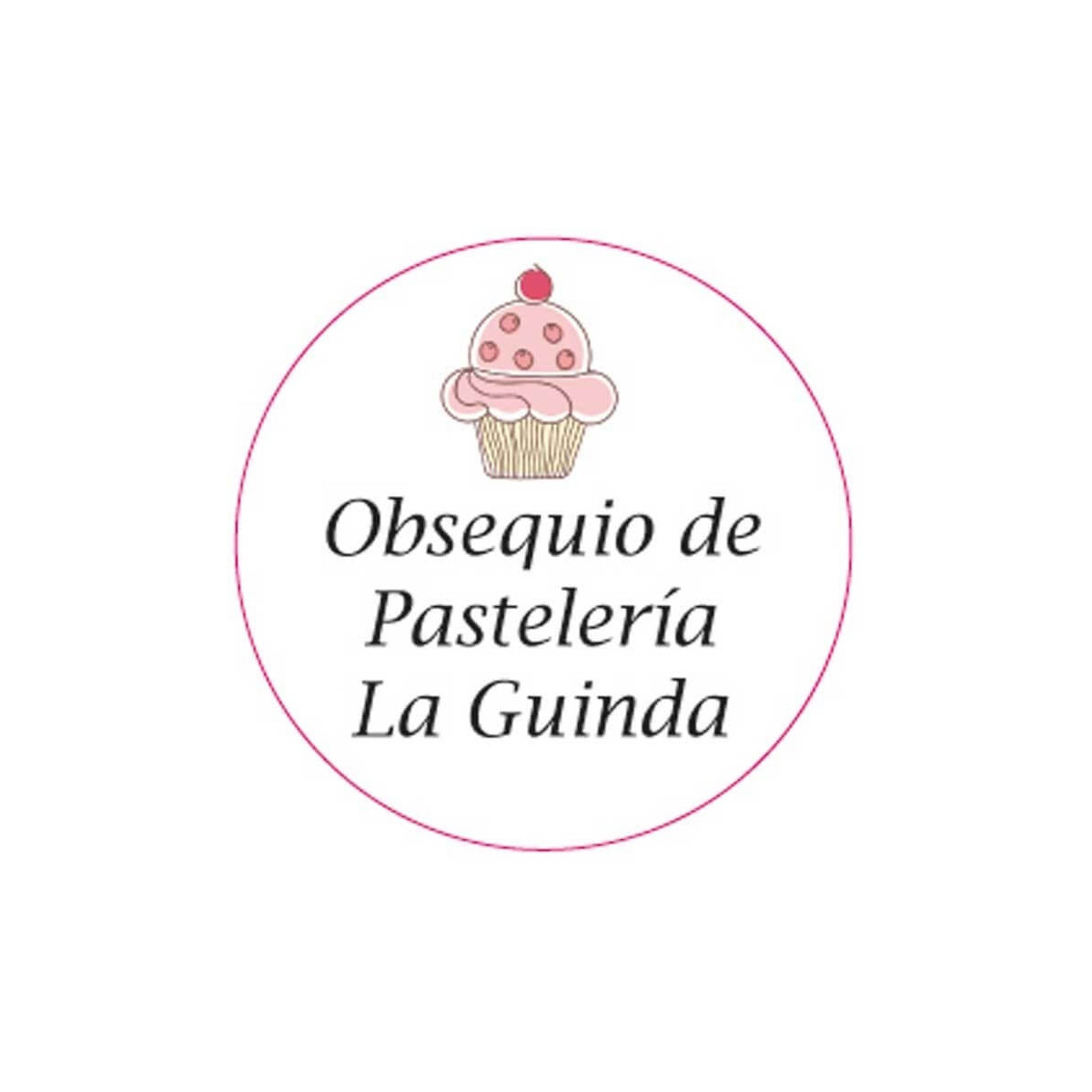 Adesivo personalizado motivo cupcake