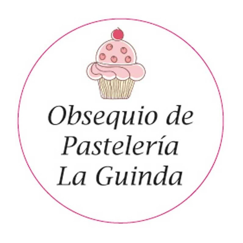 Adesivo personalizado motivo cupcake