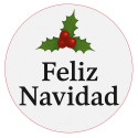 Adesivo personalizado Natal 3cm