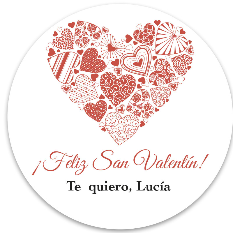 Adesivo personalizado 5cm transparente para todo tipo de eventos