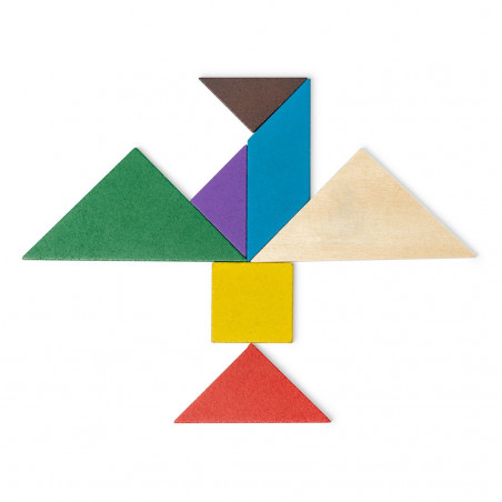 Quebra cabeça tangram personalizado com adesivo de harry potter para eventos infantis